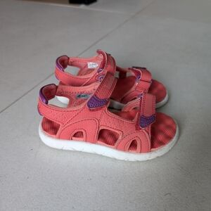 Timberland Kids Coral and Violet Sandals